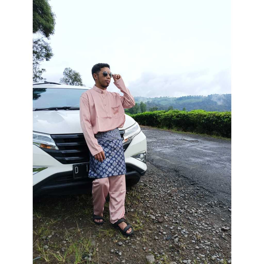 Jual 1 Stell Baju Melayu Pria Teluk Belanga Shopee Indonesia 