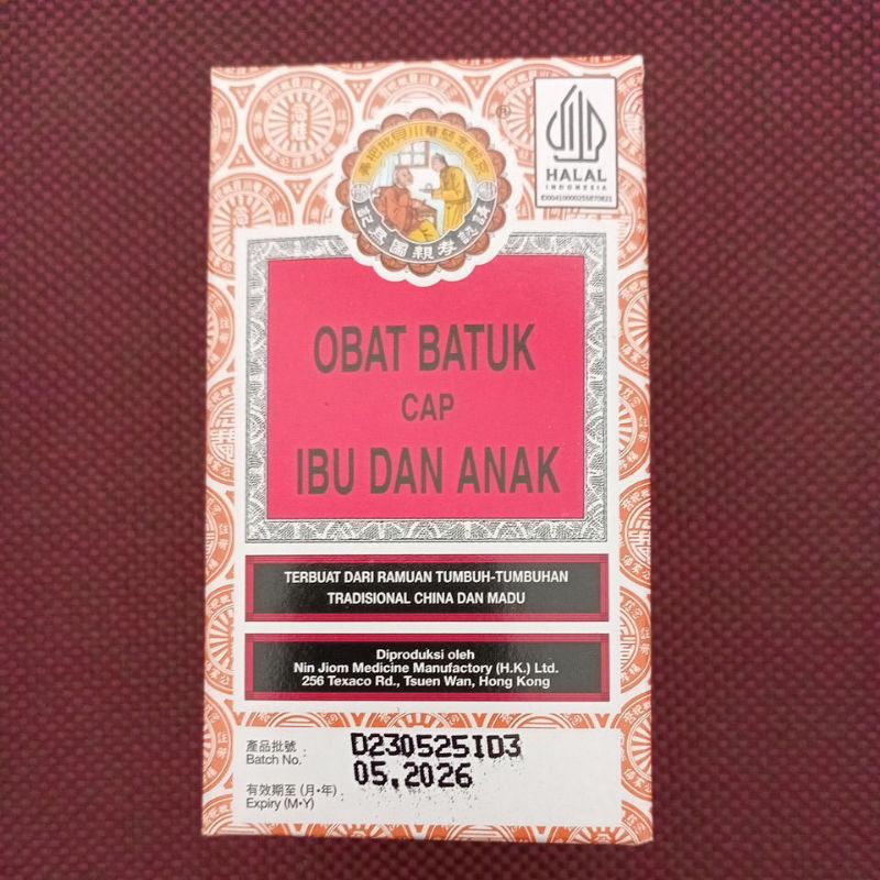 Jual OBIDA Obat Batuk Ibu dan Anak Obat Batuk Cina NIM JIOM PEI PA KOA ...