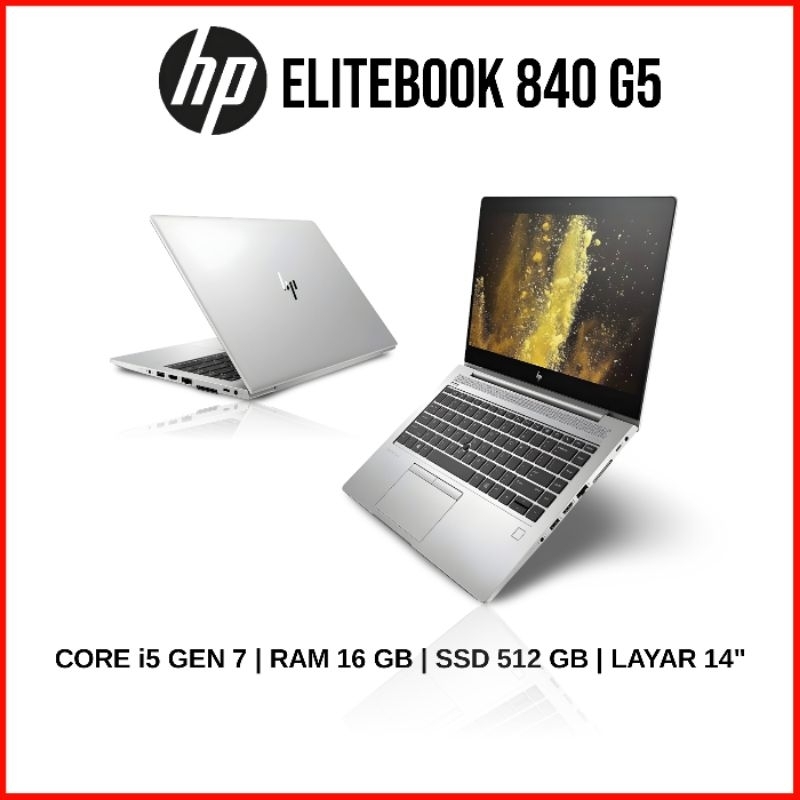 Laptop Hp Elitebook 840 G5 Core i5 Gen RAM 16 GB SSD