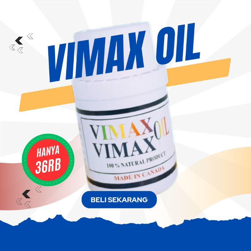 Jual Vimax Oil Pemanjang Alat Vital Pria Pemanjang Penis 100 Ampuh