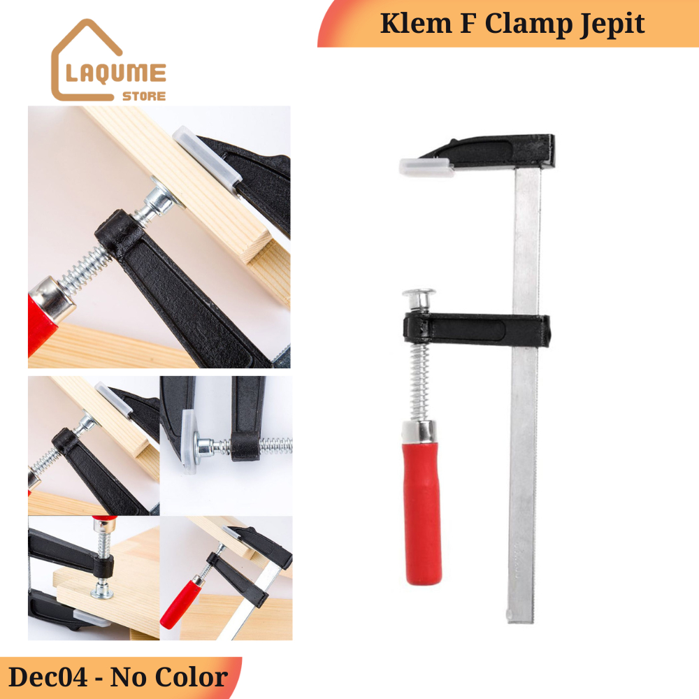 Jual Klem F Clamp Jepit Papan Kayu Heavy Duty Woodworking Shopee