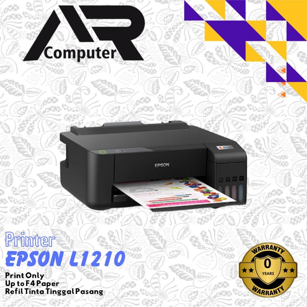 Jual Printer Epson Ecotank L 1210 L1210 New Pengganti Epson L1110 L 1210 Shopee Indonesia 6702