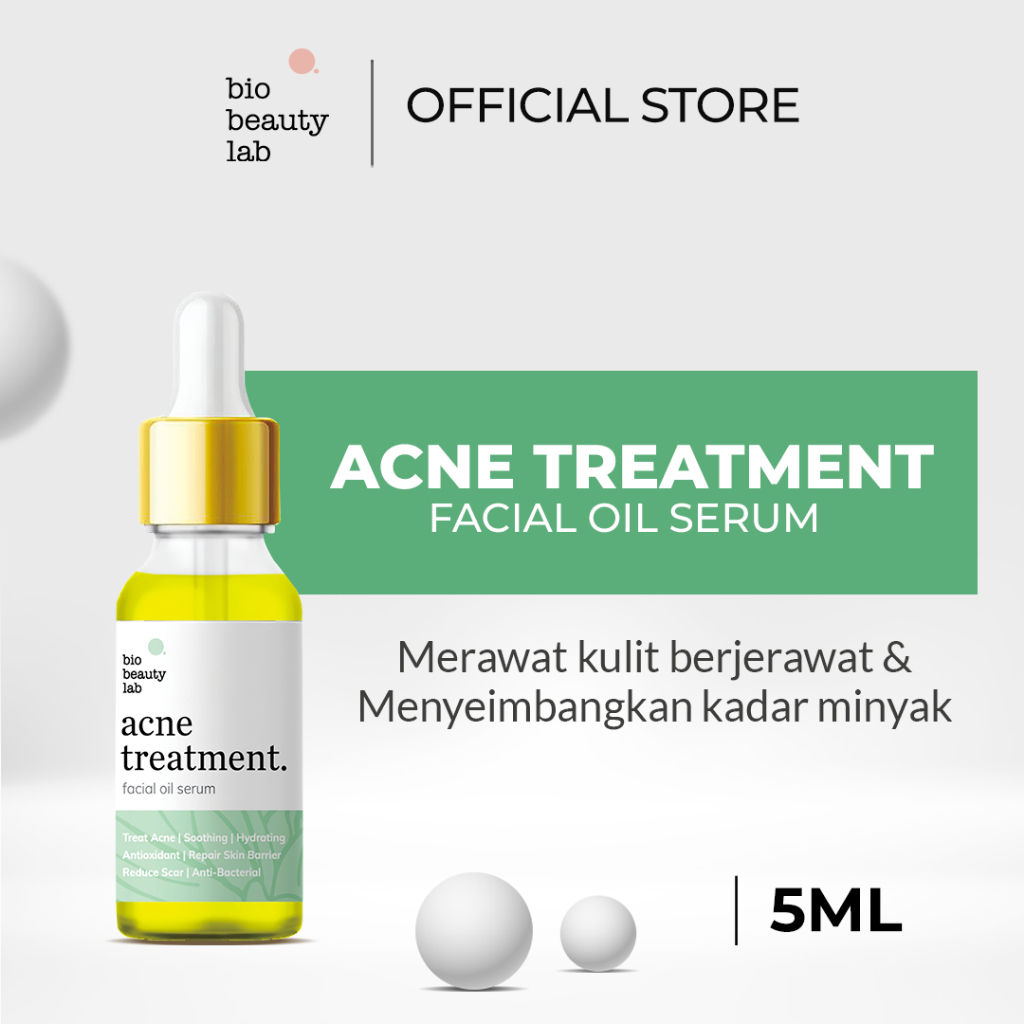 Jual Bio Beauty Lab 5ml Acne Treatment ( HEALING ) Facial Oil Serum