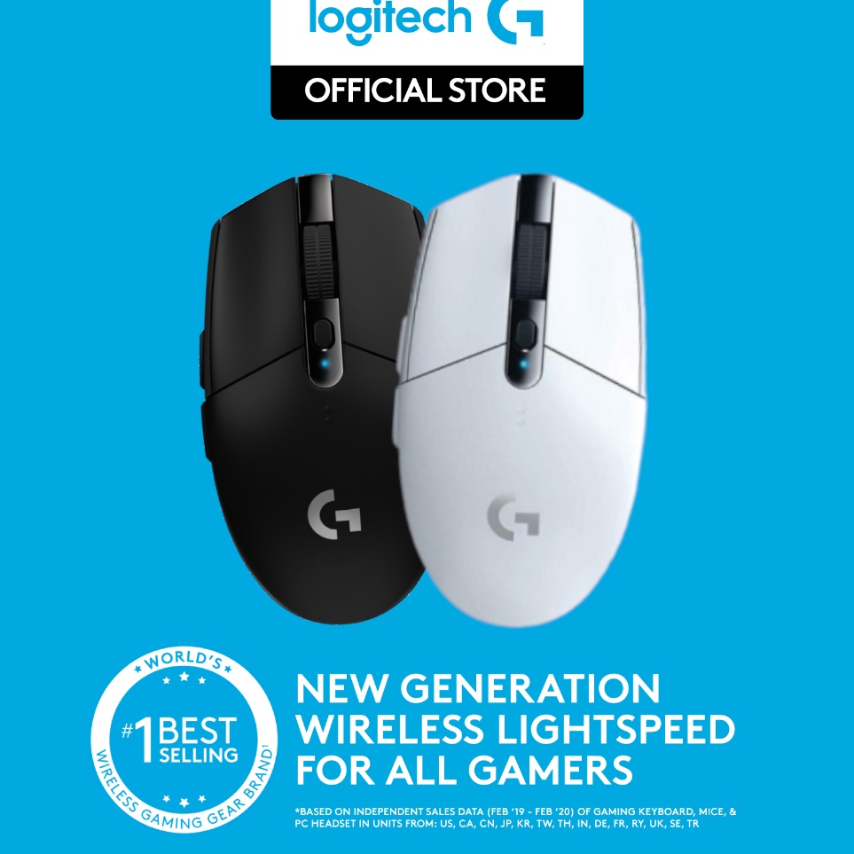Jual ART H24D Logitech G34 Lightspeed Mouse Gaming Wireless Sensor 12K ...
