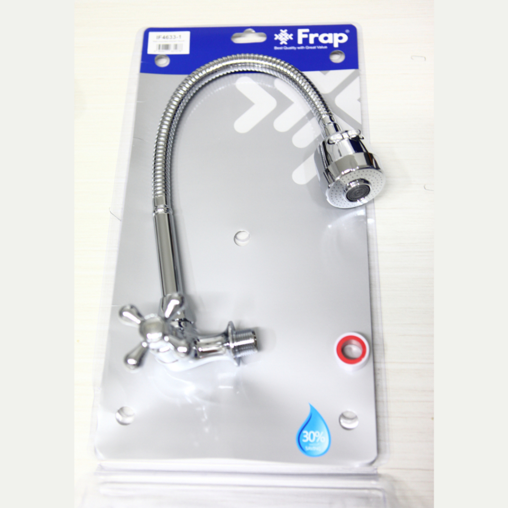 Jual FRAP IF4633-1 Kran Dapur Cuci Piring Tembok Model Angsa Fleksibel ...