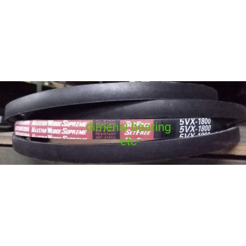 D&D DURA-Extreme 5VX1800/04 Banded V-Belt 5/8 x 180in OC 4 Band