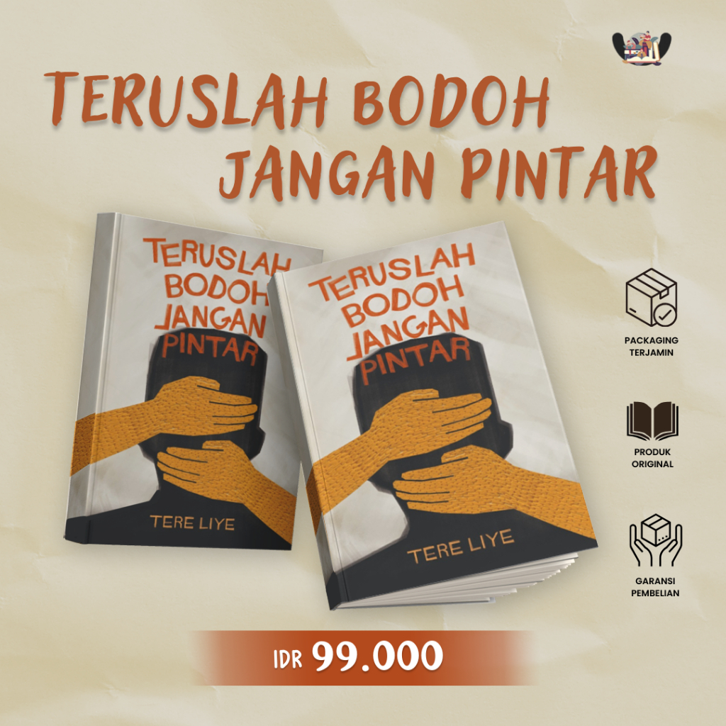 Jual Novel Teruslah Bodoh Jangan Pintar Sabak Shopee Indonesia