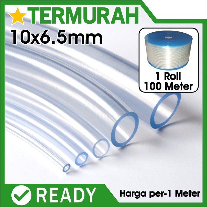 Jual Selang Pu 10x6.5mm Meteran 10 X 6.5 Mm 10x6.5 PolyUrethane ...