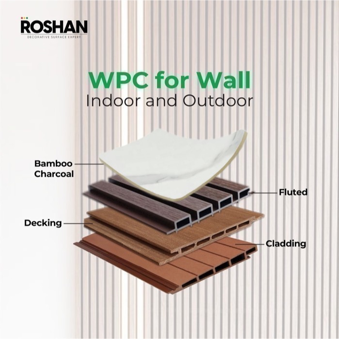 Jual WALL PANEL WPC ROSHAN 2.90 M x 1.22 M - MAPLE WOOD BROWN | Shopee ...
