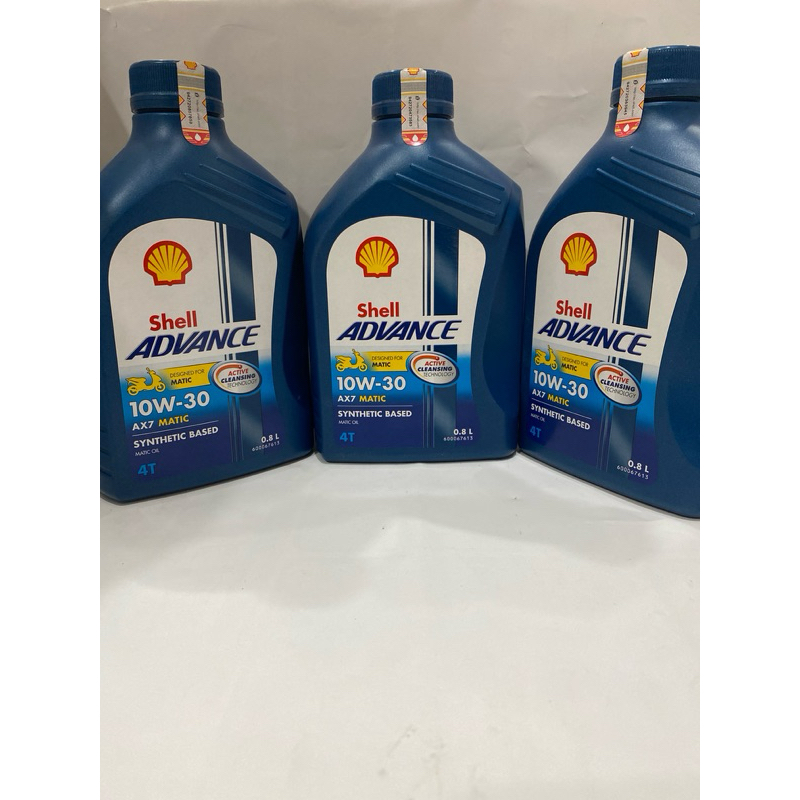 Jual shell advance ax7 scooter 0.8l 100% original | Shopee Indonesia
