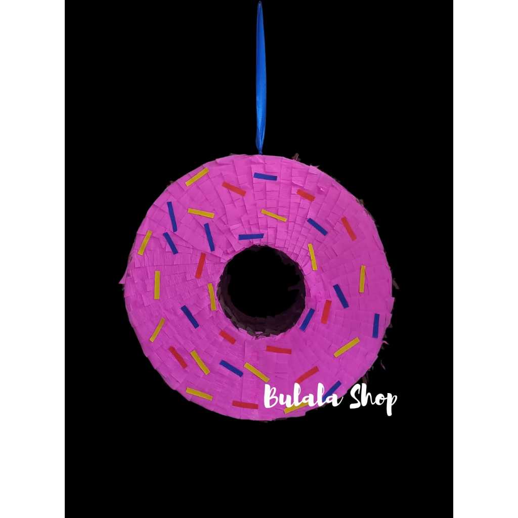 Jual Pinata Pukul / Pinata Tarik Karakter Ulang Tahun Motif Donat Meses