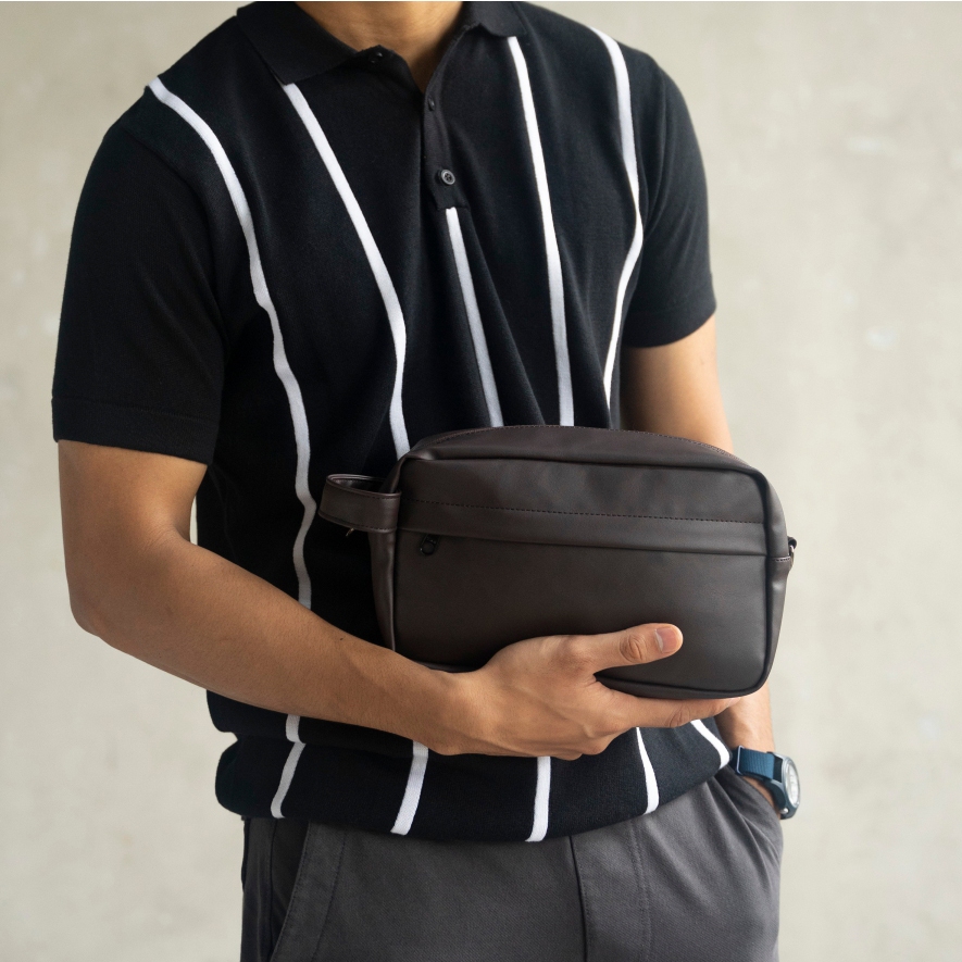 Jual NORDEN - PORTLAND Tas Pria 4in1 Leather Bags - Tas Kulit Pria