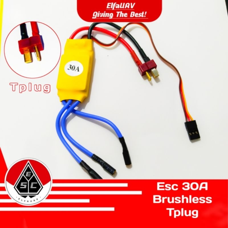 T-MOTOR T30A Electronic Speed Controller (ESC) With BEC For Brushless Motors - Multirotor, Drone, UAV