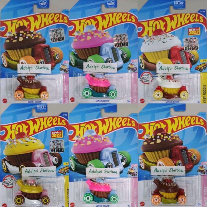Jual hotwheels hot wheels sweet driver sweet rides cupcake cup cake ...