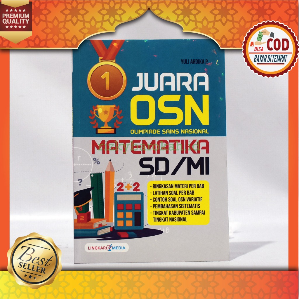 Jual Buku Juara OSN Olimpiade Sains Nasional Matematika SD/MI Edisi ...