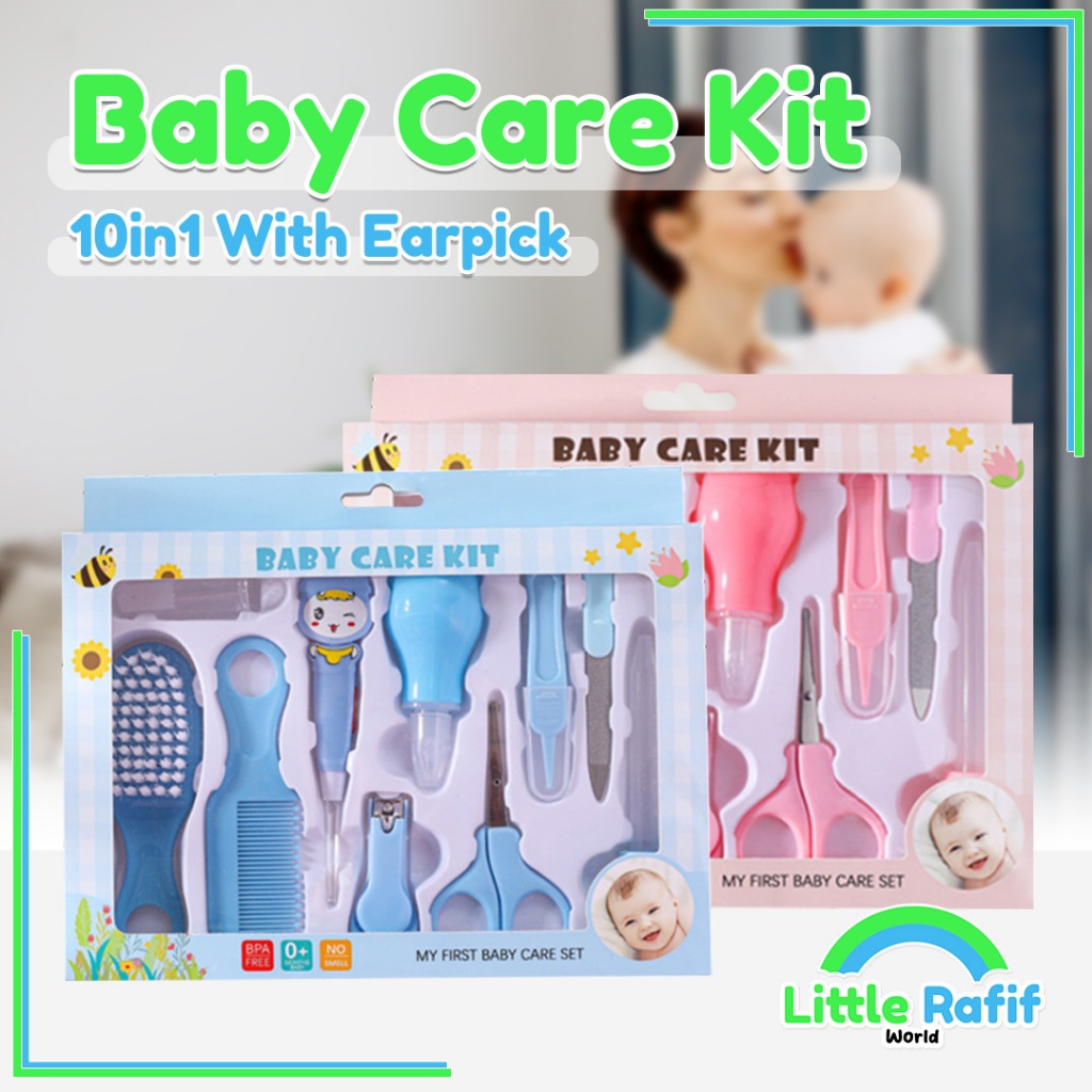 Jual Baby Care Nail Kit Set Alat Perawatan Bayi In Termometer Sisir Gunting Bayi Hadiah