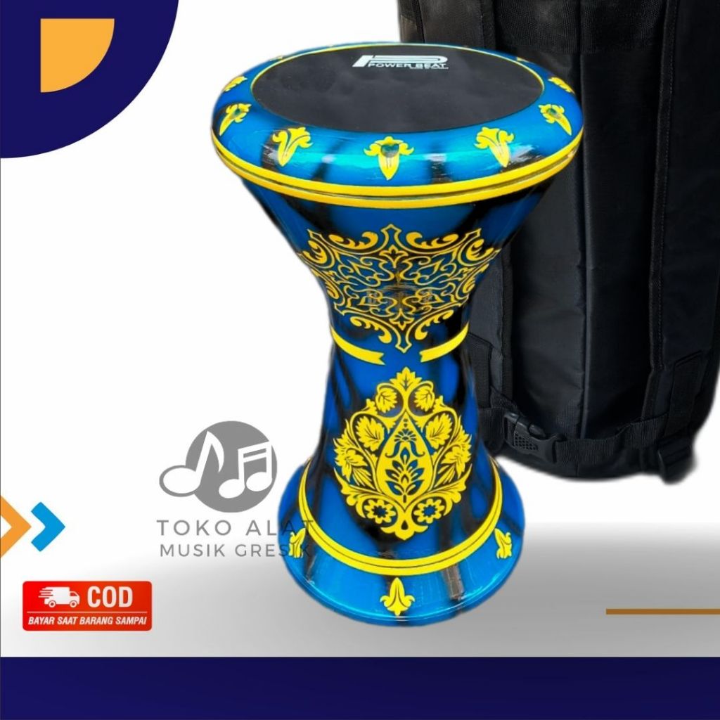 Jual Darbuka Calty Murah Ukuran 8 inch Darbuk Alumunium Cor Dumbuk