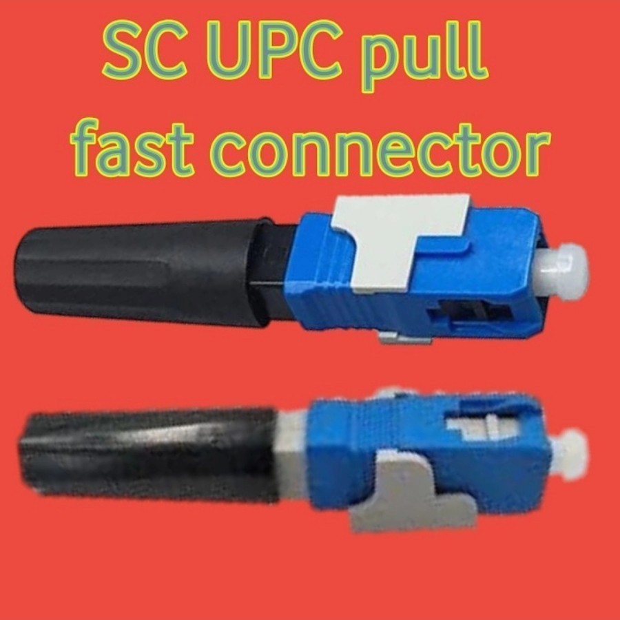 Jual Fast Connector Fiber Optic FO SC Upc Pull Model Tarik Klik ...