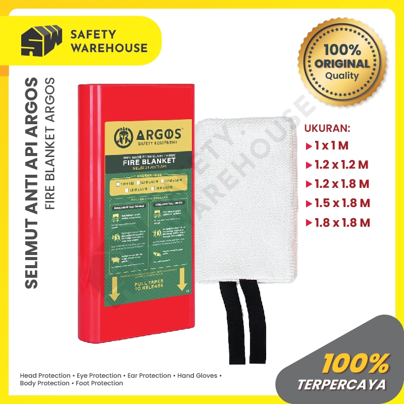 Jual Selimut Anti Api Pemadam Pelindung Kebakaran Fire Blanket