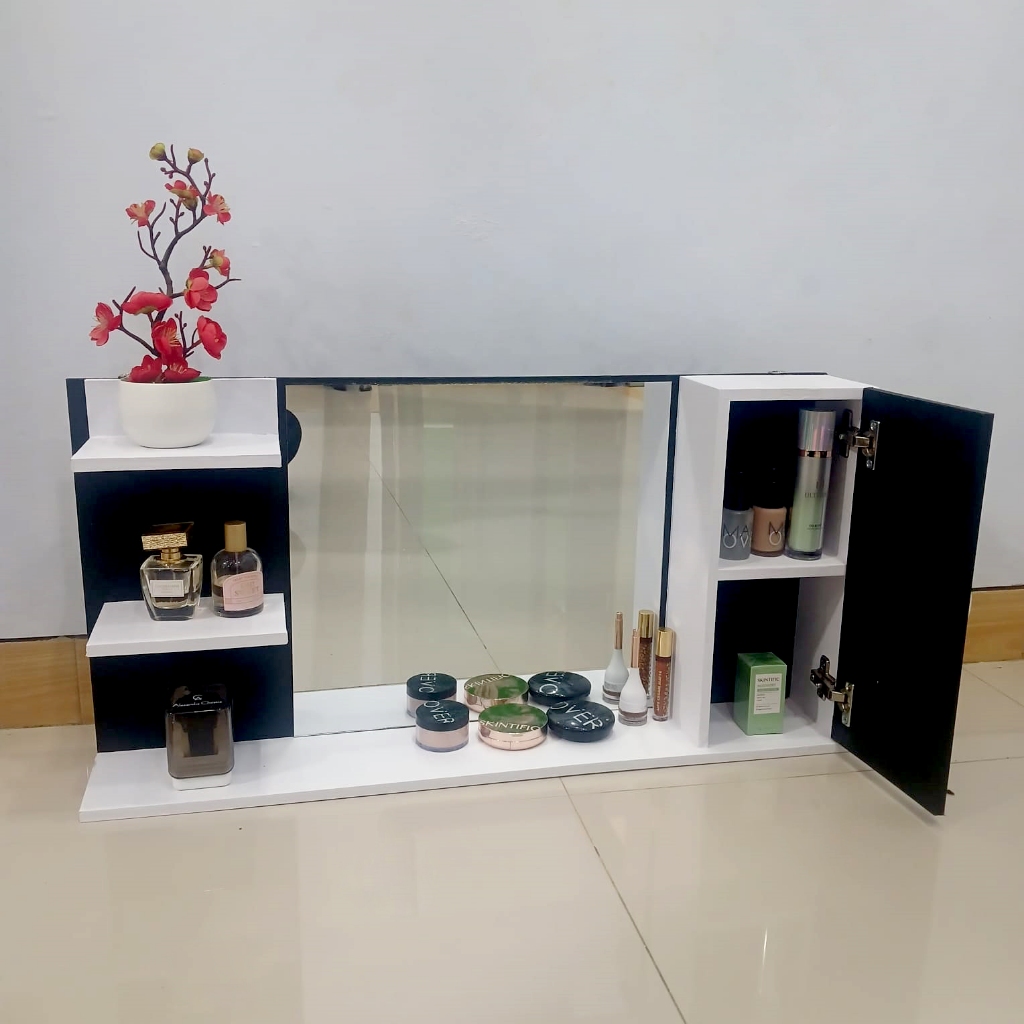 Jual Rak rias makeup ukuran 80 x 40 x12 cm | Shopee Indonesia