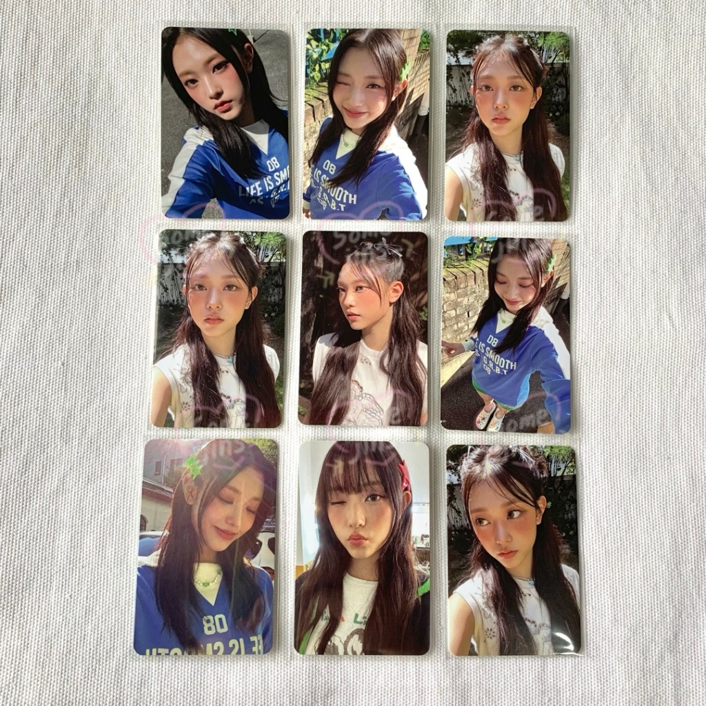 Jual New jeans pc season’s greeting 2024 haerin selfie photocard new