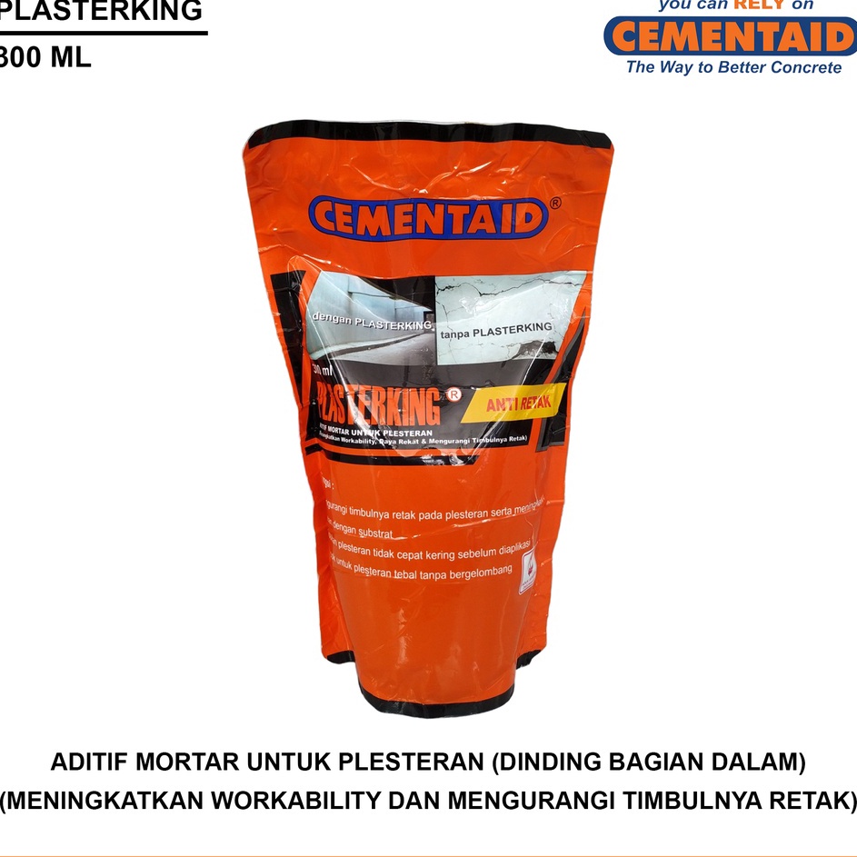 Jual Diskon Terbaru CEMENTAID PLASTERKING Plesteran tahan retak 3ml ...