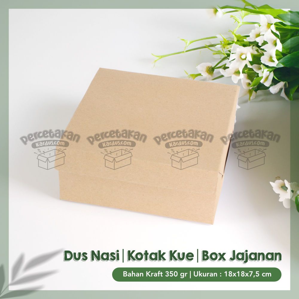 Jual Dus Nasi Kotak Kue box jajanan Box katering kue cake