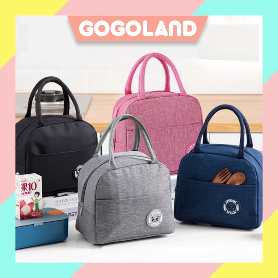 Jual ⭐Gogoland⭐ TAS BEKAL LUNCH BAG COOLER BRIVILAS MAKANAN ANAK TAS ...