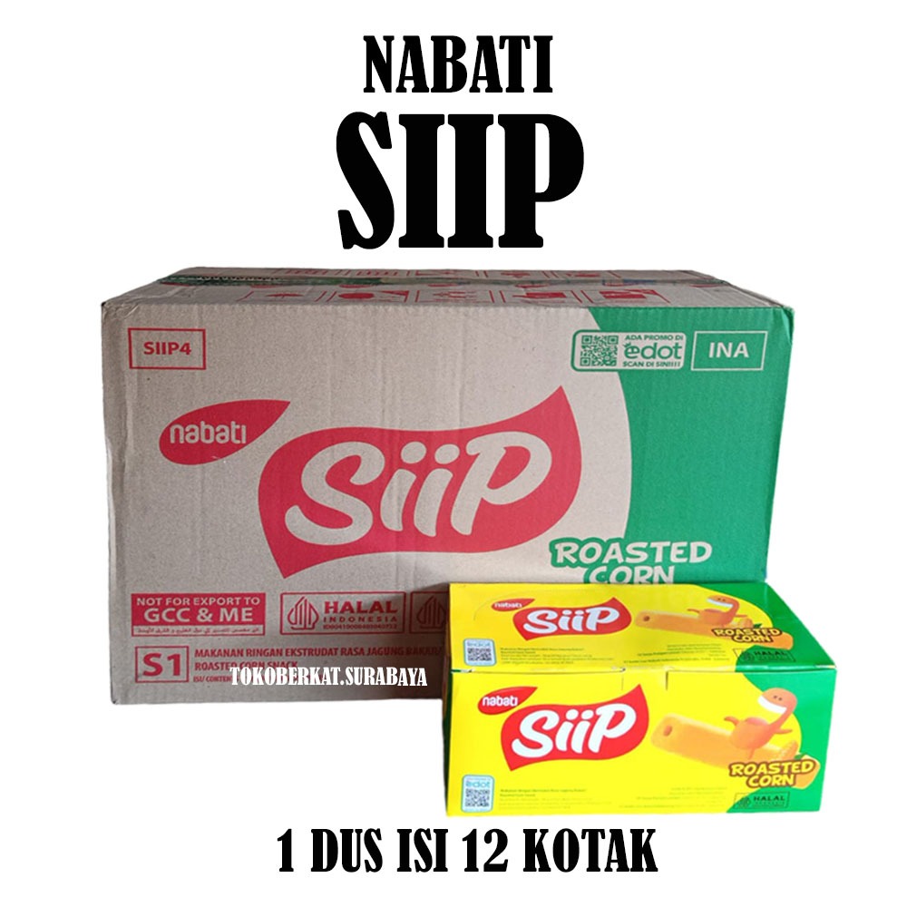 Jual NABATI SIIP DUS ISI 12 KOTAK | Shopee Indonesia