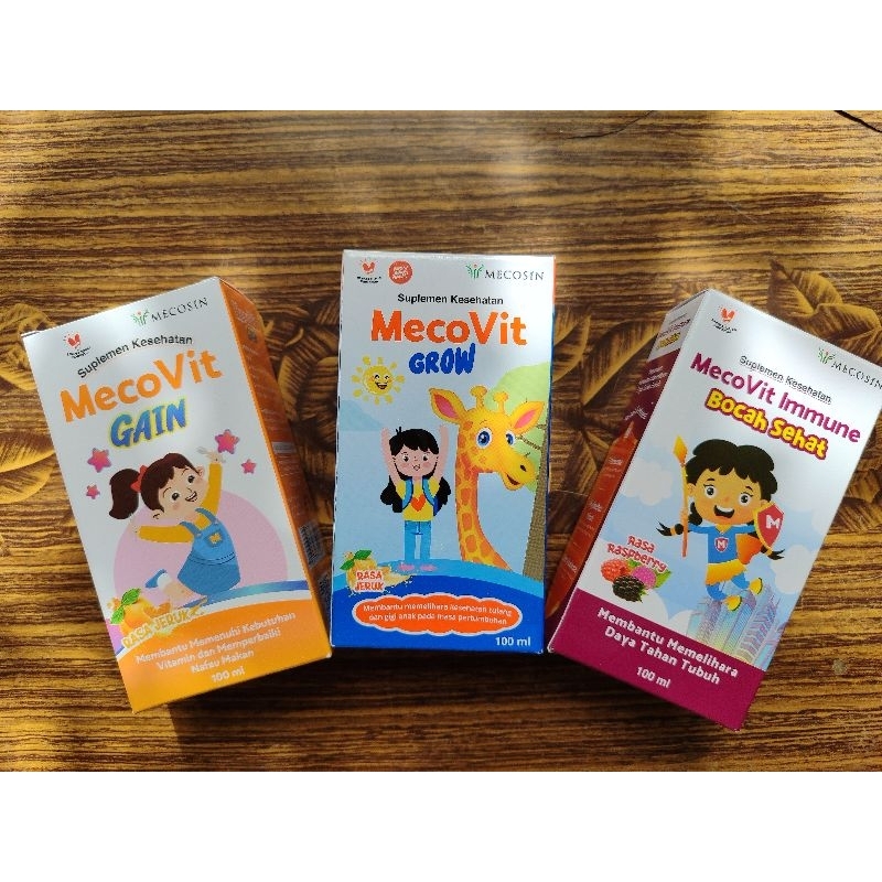 Jual Mecovit Anak Mecovit Immune Bocah Sehat 100ml / Mecovit Gain Anak ...