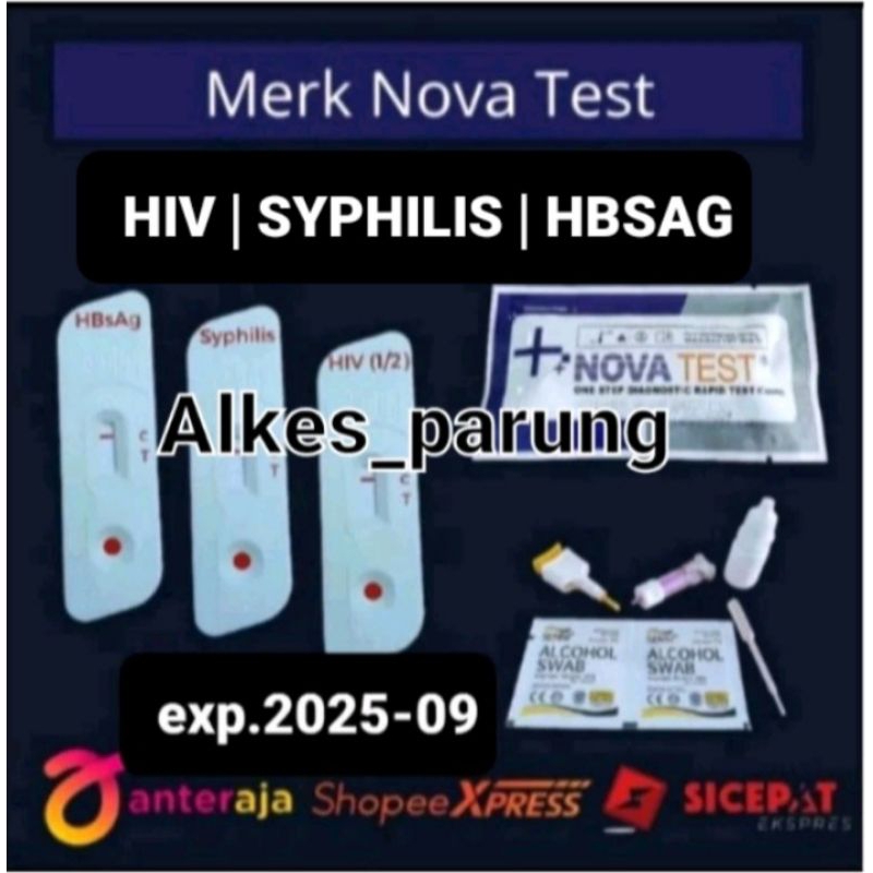 Jual Paket Lengkap 3 Test Pemeriksaan Hiv Syphilis Hbsag Lengkap