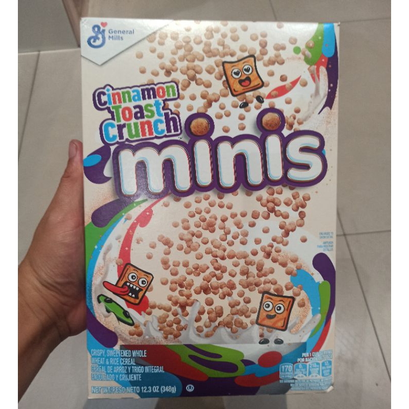 Jual General Mills Cinnamon Toast Crunch Minis Cereal Puffs 348g ...