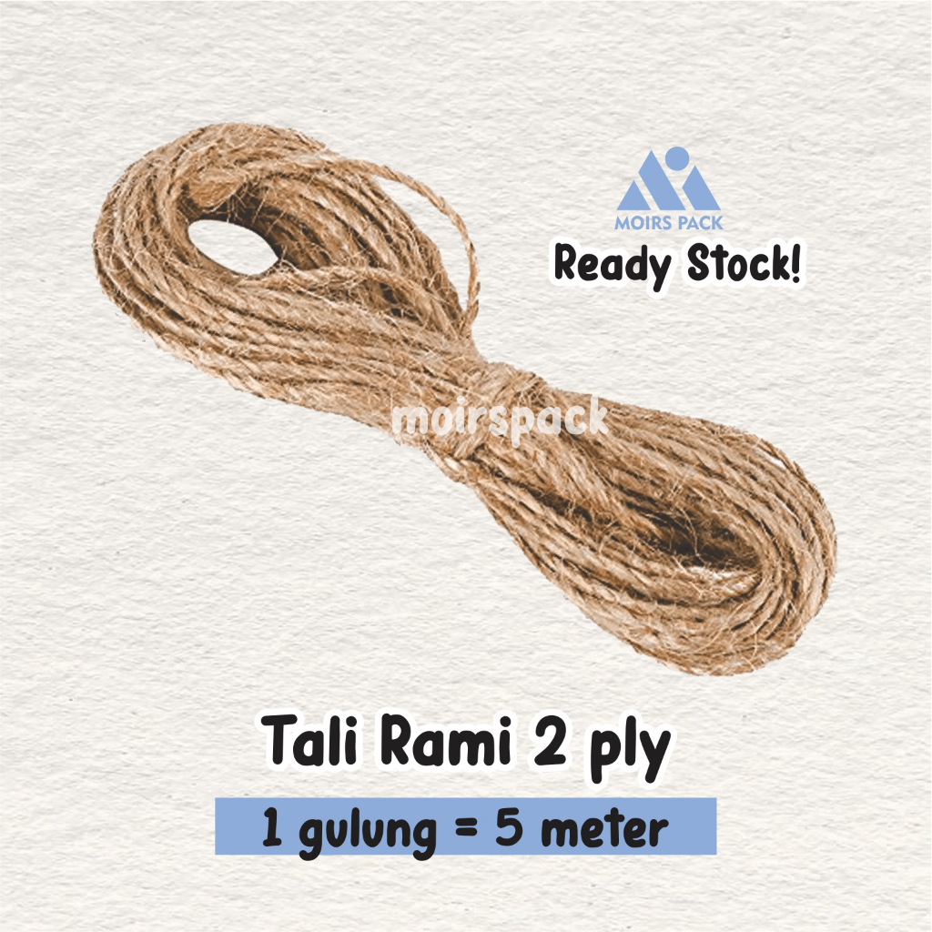 Jual Tali Rami 2 ply 5 meter | Shopee Indonesia