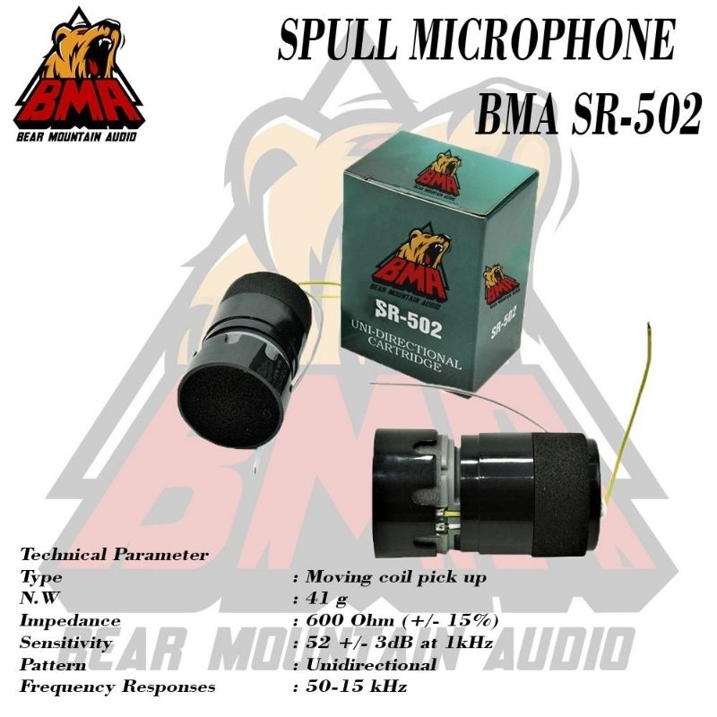 Jual Spul Mic Bma Sr Spool Microphone Cartridge Spull