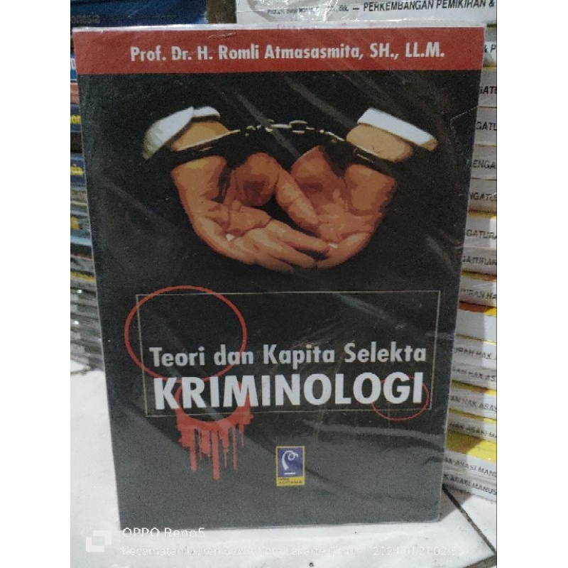 Jual Teori Dan Kapita Selekta Kriminologi By Romli Atmasasmita | Shopee ...