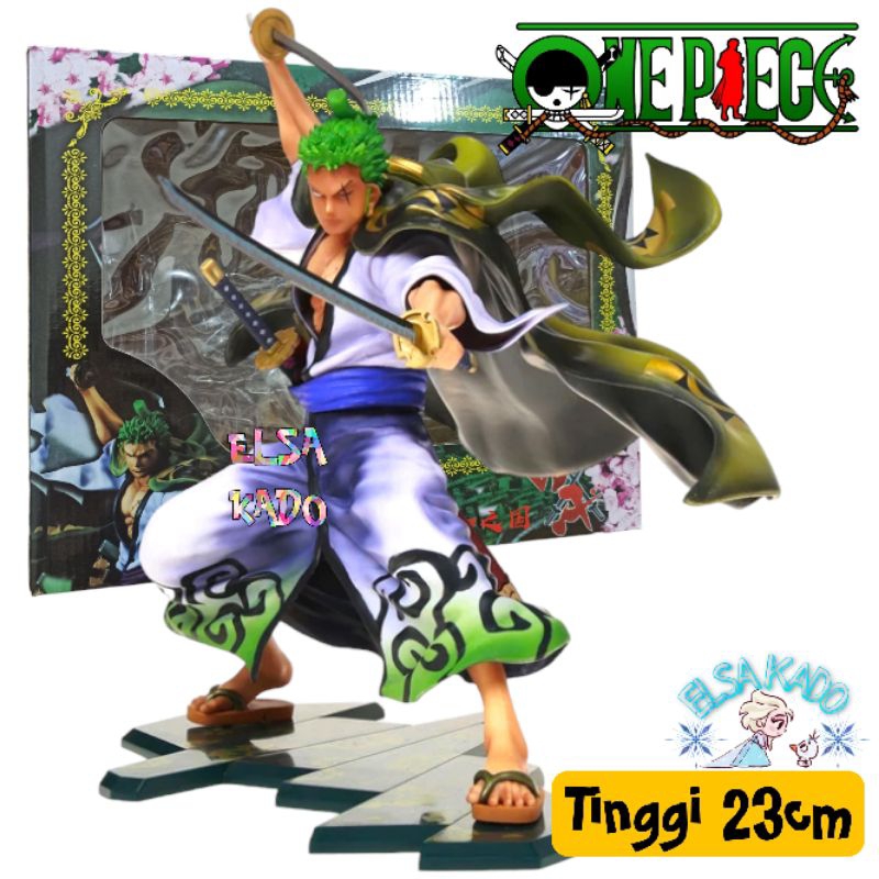 MEGAHOUSE: ONE PIECE RORONOA ZORO VAH RERUN Statue Megahouse