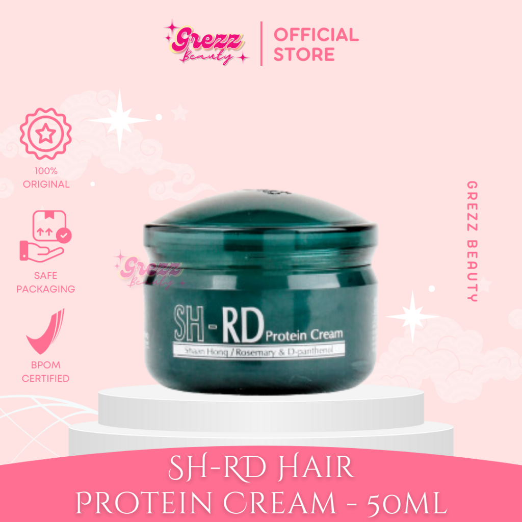 Jual SHRD Protein Cream 50ml | Moisturizer & Vitamin Rambut | Shopee ...