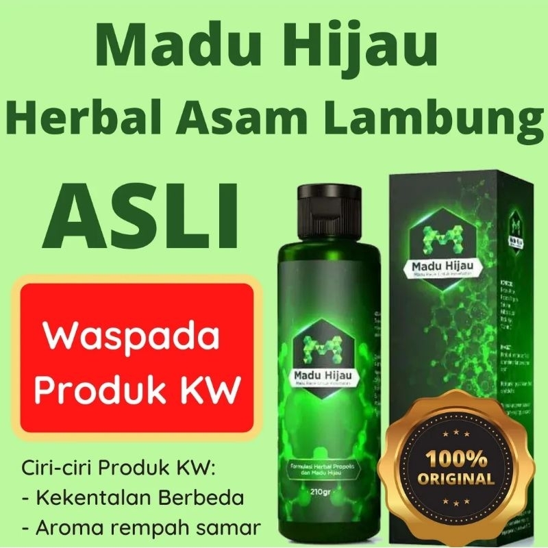 Jual Madu Hijau Herbal Asam Lambung Utk Mengatasi Maag Kronis Kanker