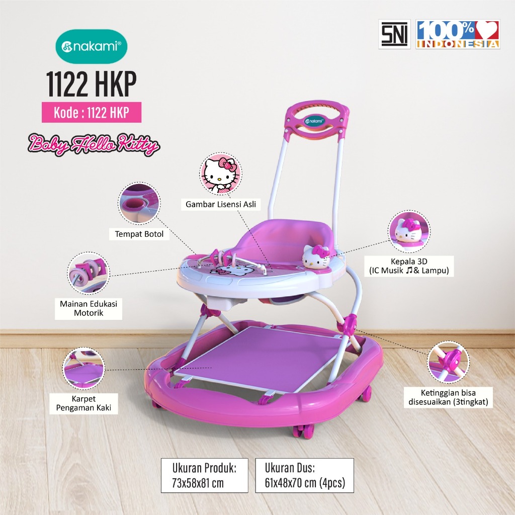 Jual NAKAMI Baby Walker Anak | Shopee Indonesia