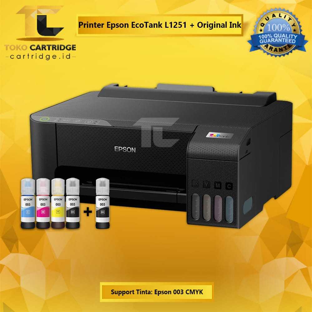 Jual Printer Epson Ecotank L1251 A4 Wi Fi Print Only L1250 Wifi Print Only Shopee Indonesia 6454
