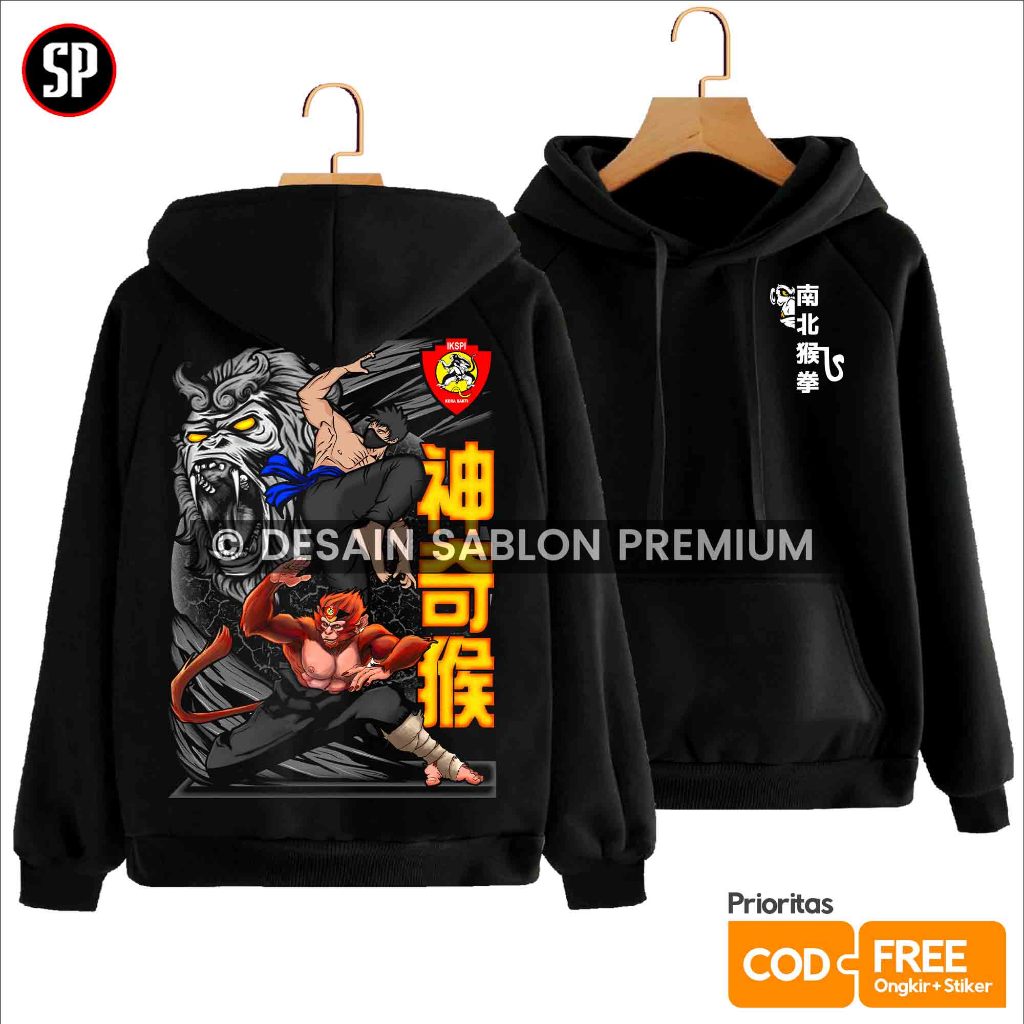 Jual Distro Hoodie IKSPI KERA SAKTI Terbaru - Master of Kung fu PASKER