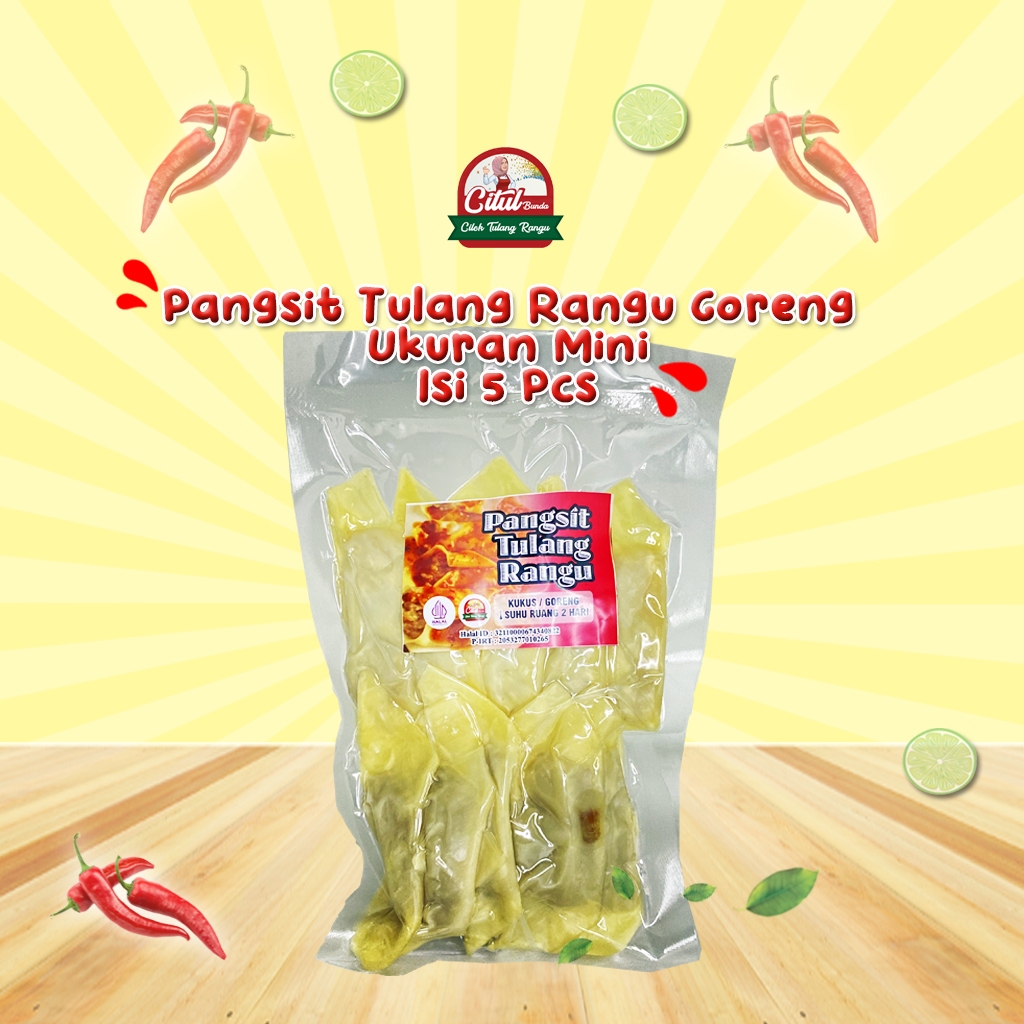 Jual Citul Bunda - Pangsit Tulang Rangu Goreng Ukuran Mini Isi 5 Pcs ...