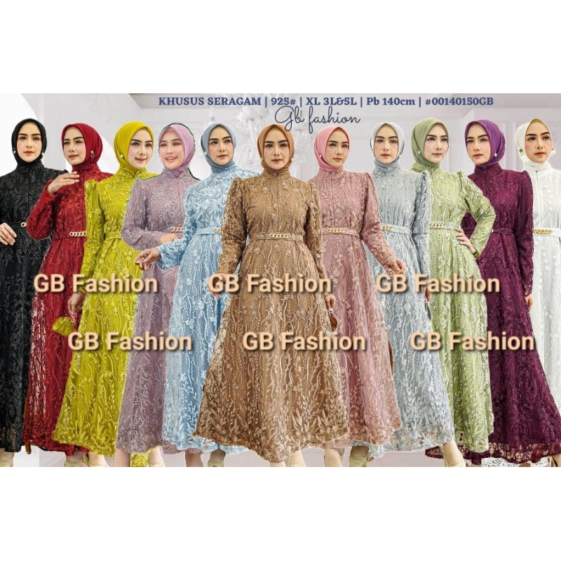 Jual GAMIS FULL TILE ROK PAYUNG LEBAR, Ukuran STANDAR dan JUMBO 3L 5L ...