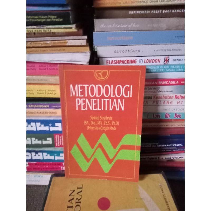 Jual ORI BUKU METODOLOGI PENELITIAN | Shopee Indonesia