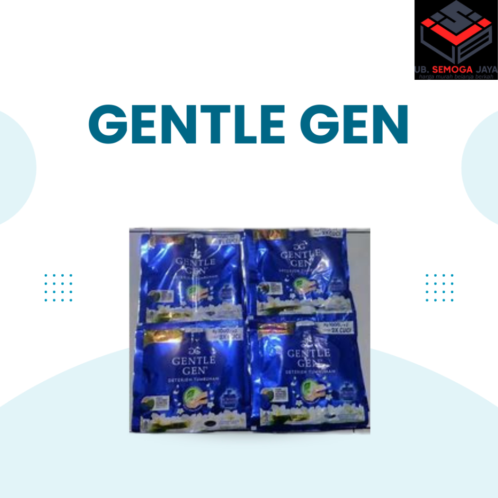 Jual Gentle Gen Sachet 80 ml 1 pak isi 14 sachet | Shopee Indonesia