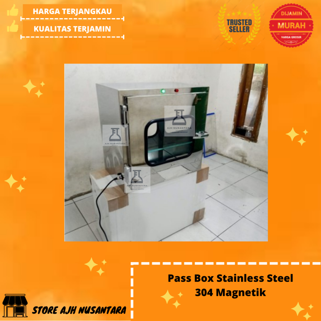 Jual Pass Box Stainless Steel 304 Magnetik Interlock System 70×50×70cm ...