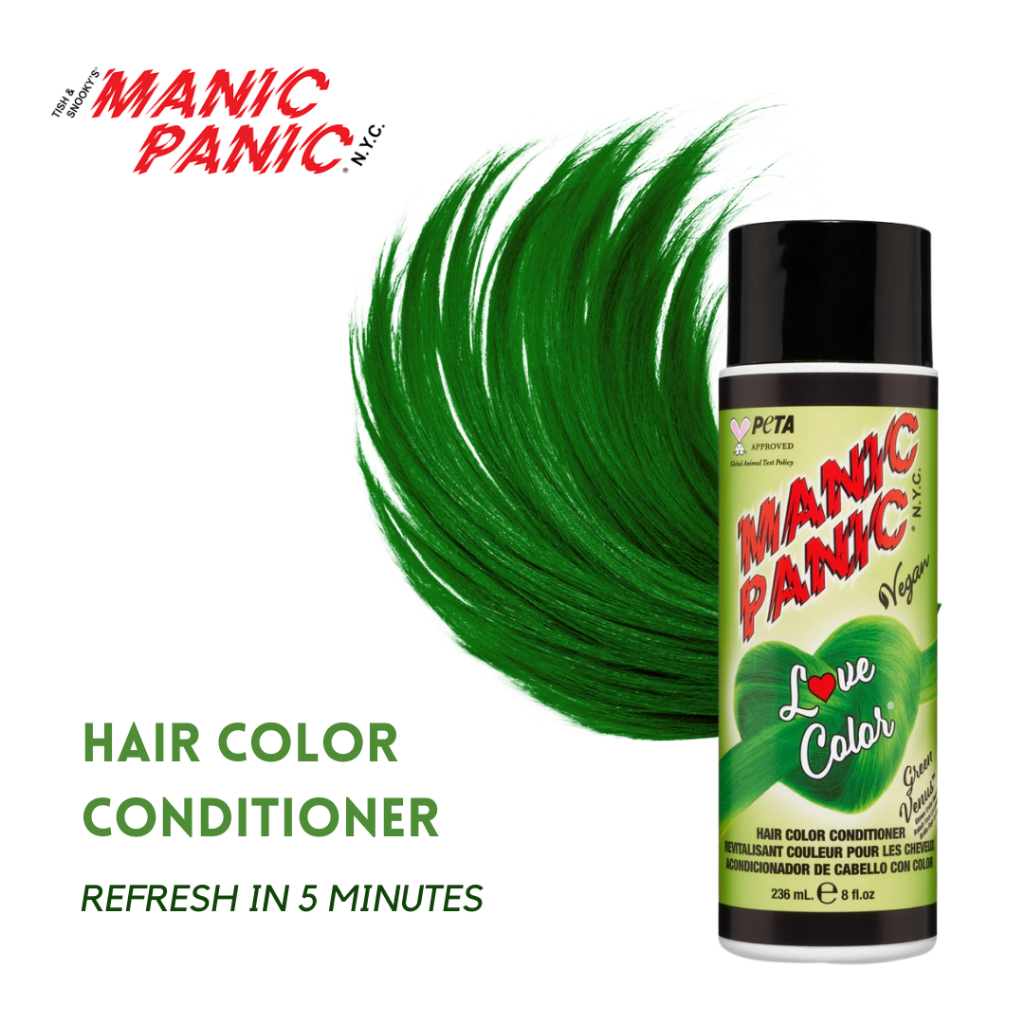 Jual Manic Panic Love Color Green Venus | Shopee Indonesia