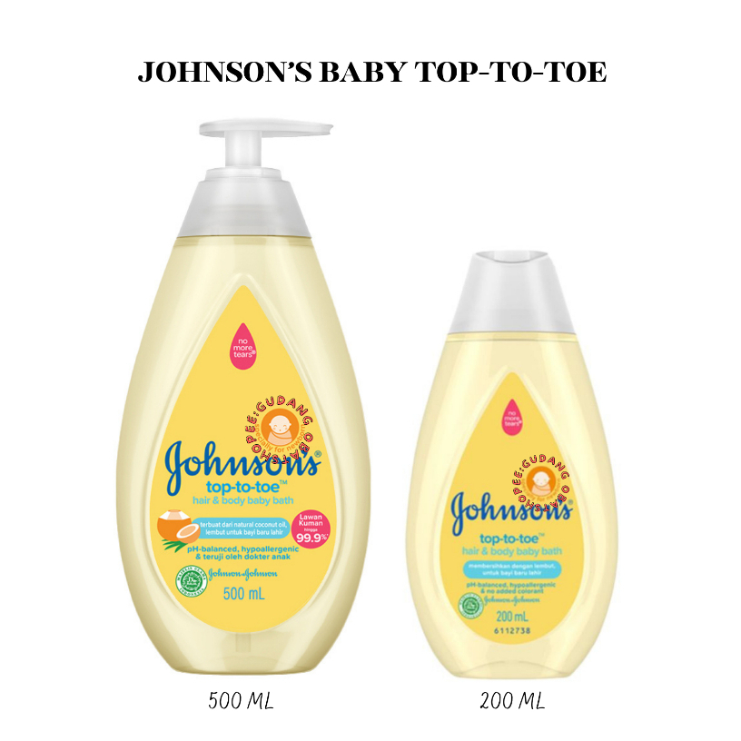 Jual Johnson's Baby Bath Top To Toe 200 Ml,Johnson's Baby Bath Top To Toe 500 Ml Johnson Baby
