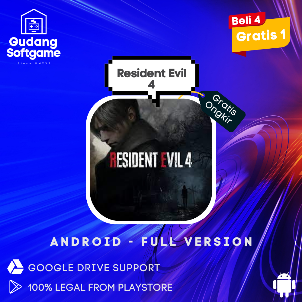 Jual Games Android Resident Evil 4 FE (Fan Made) Full