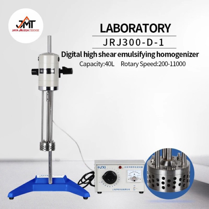 Jual JRJ300-SH 40L Digital High Shear Lab Emulsifier Homogenizer ...